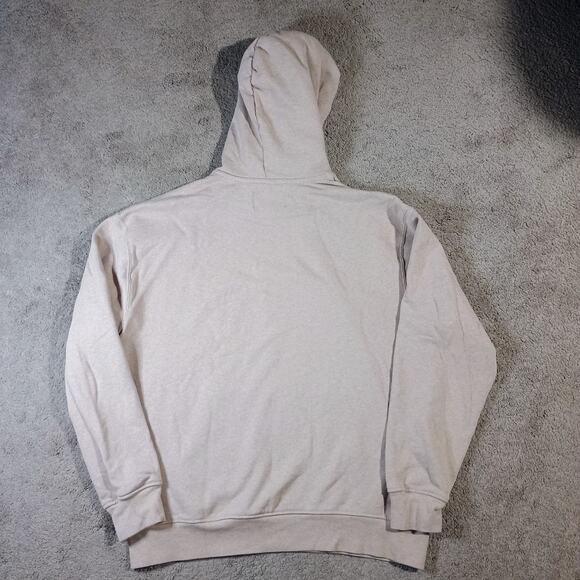 Jordan Flight Fleece Men's Large Pullover Hoodie Hemp-Heather with Pouch Pockets - Picture 11 of 11